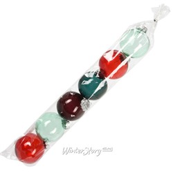 Набор пластиковых шаров Lollipops 7 см, 6 шт (Koopman)