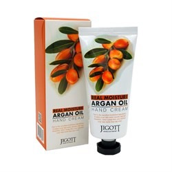 Крем для рук Jigott Real Moisture Hand Cream Argan Oil 100ml