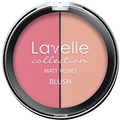 LavelleCollection Румяна Мatt Velvet Blush компактные BL-09  тон 01 розовый