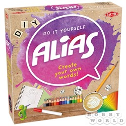 Игра настольная TACTIC "Alias. Сделай сам" игра для компании, для вечеринки (58084) возраст 8+