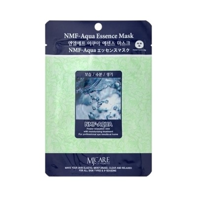 БВ MIJIN Essence маска д/лица ткань NMF-Aqua 23г 802331