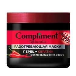 ComplimentNatur Разогревающая Маска против выпадения волос Перец+кератин 500 мл