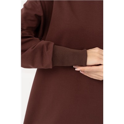 Платье женское 405L3-33 коричневый 96 (48)