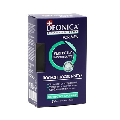 Лосьон после бритья Deonica For Men, для чувствительной кожи, 90 мл