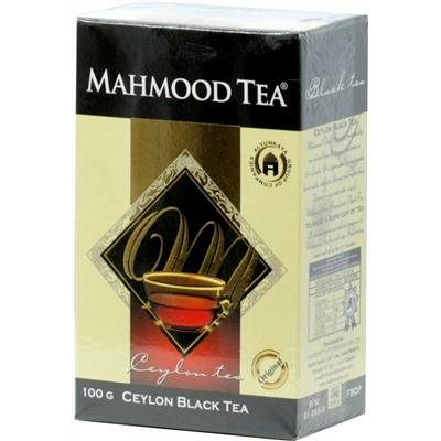 MAHMOOD Tea. Ceylon Black Tea 100 гр. карт.пачка