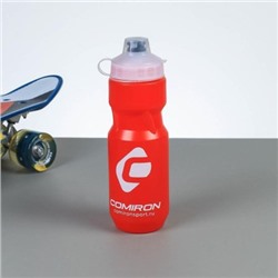 Бутылка для воды COMIRON "Advance" с пылевой крышкой и одноцветным принтом. Красная. 710 мл. Одна штука / FWCPE-28D1Сr / 711614