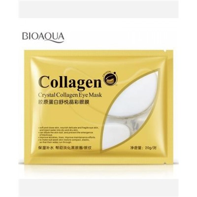 Коллагеновые патчи глаз BIOAQUA Crystal collagen 9046234