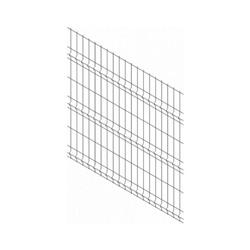 Временное ограждение, 2.64 × 1.5 м, ячейка 11 × 23.5 см, d = 3-4 мм, цинк, серое, «ЭКО»