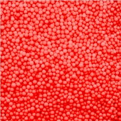 Шарики пенопласт, Красный 2-4 мм