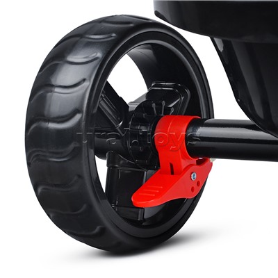 Велосипед трехколесный Rocket Comfort, колеса EVA 10"/8", цвет черный