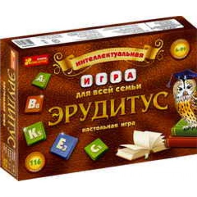 Настольные игры для всей семьи - Эрудитус