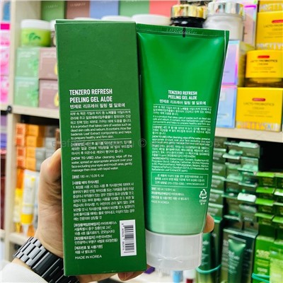 Пилинг-гель TENZERO Refresh Peeling Gel ALOE 180ml (13)