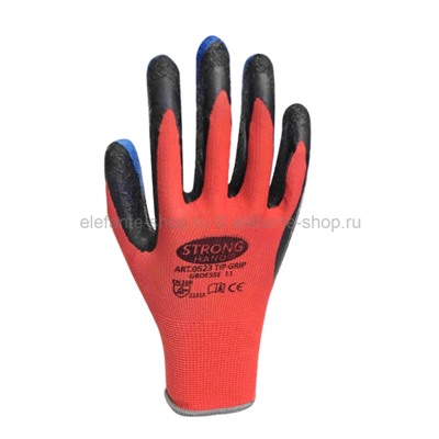 Перчатки Strong Hand Red/Blue/Black 12 пар #07