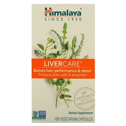 Himalaya, Liver Care, 180 вегетарианских капсул