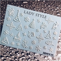 Слайдер дизайн 3D-NY15 Lady Style