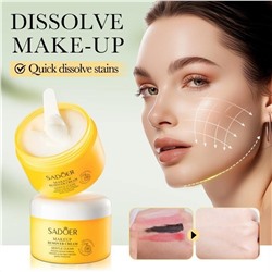 Очищающий крем для снятия макияжа с экстрактом грейпфрута Sadoer Make-up Remover Cream 80гр