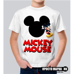 Детская футболка Mickey Mouse-Face