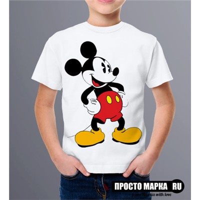 Детская футболка с Микки Маус old style