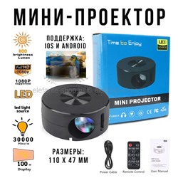 Мини-проектор YT200 MA-403 Black (96)