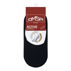 Носки-подследники мужские OMSA ACTIVE, размер 39-41, цвет blu