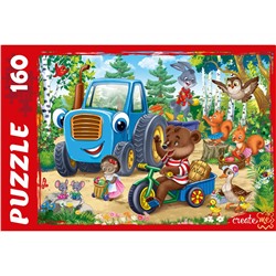 Puzzle  160 элементов "Веселый трактор" (П160-3198)