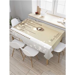 Скатерть на стол «Новогодний блеск», прямоугольная, сатен, размер 145х180 см
