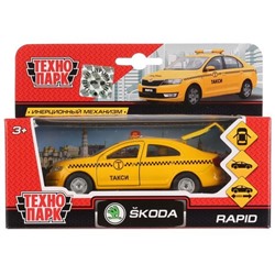 Модель SB-18-22-SR-T-WB SKODA Rapid такси Технопарк  в коробке в Самаре