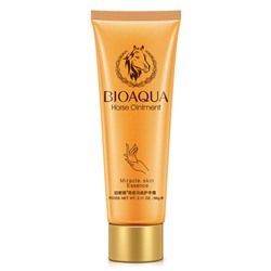 Крем для рук с лошадиным жиром Bioaqua Horse Ointment Mirracle Skin Essence, 60 гр