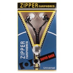 Наушники на молнии Zipper Earphones оптом