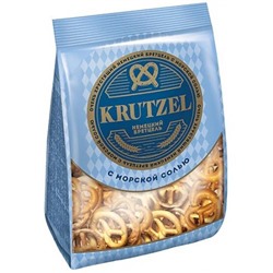 Крендельки Krutzel Немецкий Бретцель с солью 250 г/1уп КДВ