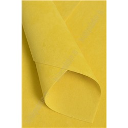 Замша искусственная двусторонняя, А4 (5 листов) SF-5973, желтый №76