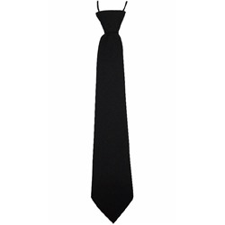 Школьный галстук для мальчика "Аметис" черный