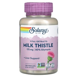 Solaray, Vital Extracts, Milk Thistle , 175 mg, 120 VegCaps