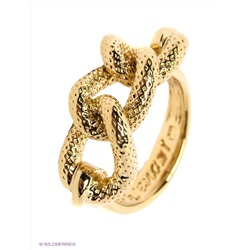 "Гиап" кольцо в золотом покрытии из коллекции "Relax" от Jenavi
