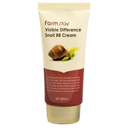 FarmStay Восстанавливающий ББ крем с экстрактом улитки Visible Difference Snail BB Cream SPF40, 50гр