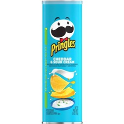 Чипсы Pringles Cheddar&Sour Cream (чеддер и сметана) 158 г