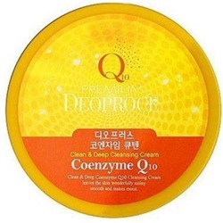 Крем для лица очищающий с коэнзимом Q10 PREMIUM DEOPROCE CLEAN & DEEP 300 гр