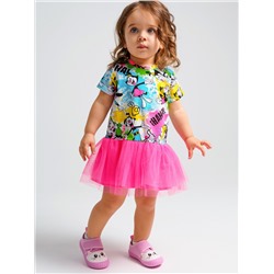 Платье Playtoday 12449026 розовый,разноцветный