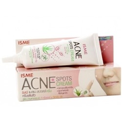 ISME  Крем для лица ACNE Spots Cream против прыщей и угревой сыпи  10мл