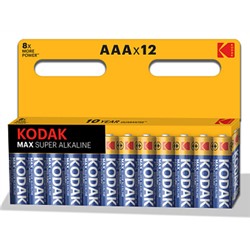 Батарейка "KODAK" MAX LR03-12BL  [K3A-12] (120/720/34560) (цена за 1 шт.)