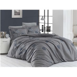 КПБ FIRST CHOICE Cotton Satin Evida Grey S-311