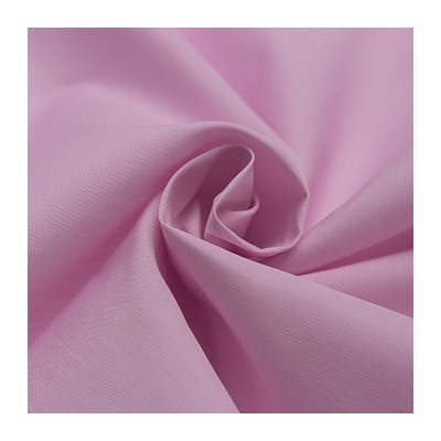 Ткань рубашечная 115 г кв.м 65% полиэстер, 35% хлопок шир.150 см арт.Р.32701.21 цв.21 розовый уп.25м