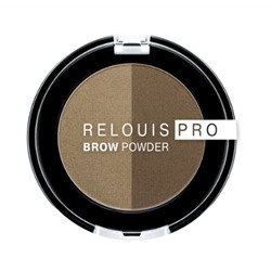 RELOUIS Тени для бровей PRO Brow Powder тон 01 Blonde