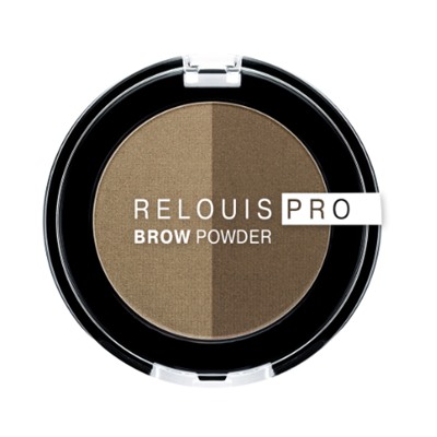 RELOUIS Тени для бровей PRO Brow Powder тон 01 Blonde