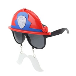 Карнавальные очки "Щенок пожарный" 16*10 см