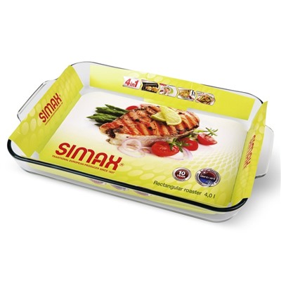 Форма для запекания Simax, с ручками, 4.8 л