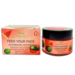 Маска для лица с экстрактом арбуза Huda Beauty Love Watermelons Face Mask 30мл