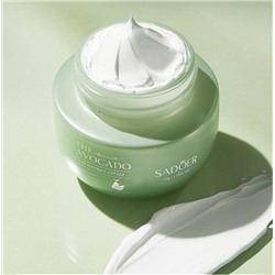 Питательный крем для лица с экстрактом авокадо SADOER The Organic Avocado Silky Hydrate Cream, 50 гр.