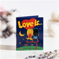 ●Мини-открытка "Love is..."