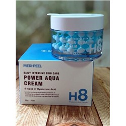 Medi-Peel / Капсульный крем с пептидами для лица H8 POWER AQUA CREAM 50 гр.